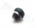 Drukcontact rond bol 12mm groen 250V/1A